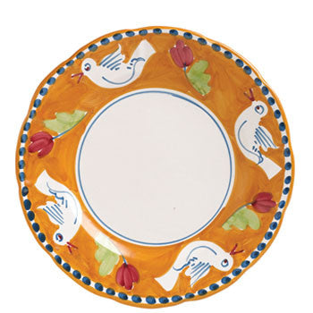 VIETRI: CAMPAGNA Uccello Service Plate Charger - tops-selection.shop