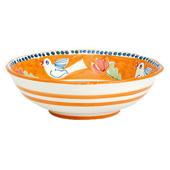 VIETRI: CAMPAGNA Uccello Large Serving Bowl - tops-selection.shop