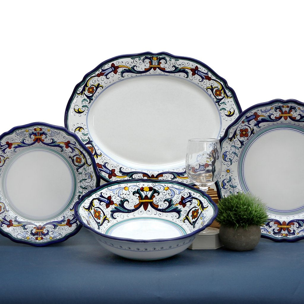 VECCHIA DERUTA: Serving Salad/Pasta Bowl - tops-selection.shop