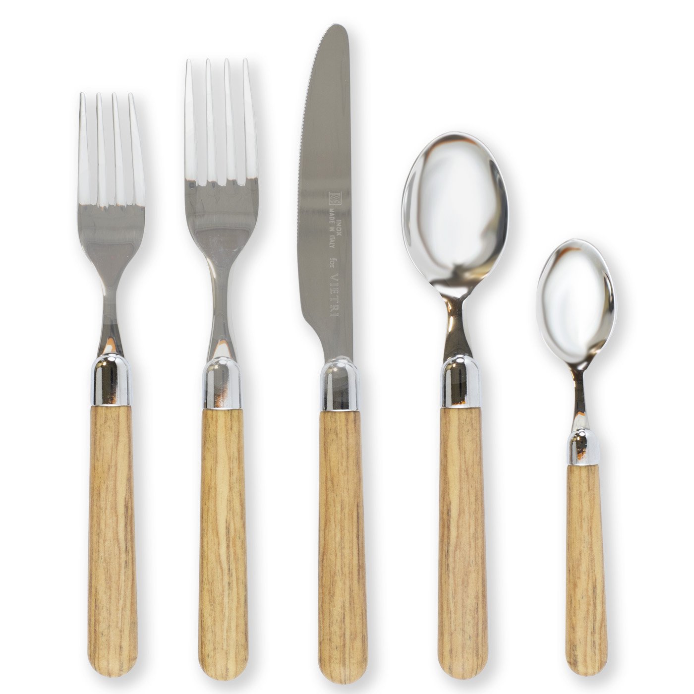 VIETRI: Albero Oak Five-Piece Place Setting - tops-selection.shop