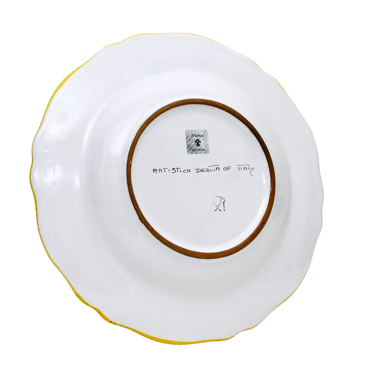 RICCO DERUTA DELUXE: Bread and Butter Plate White Center - tops-selection.shop