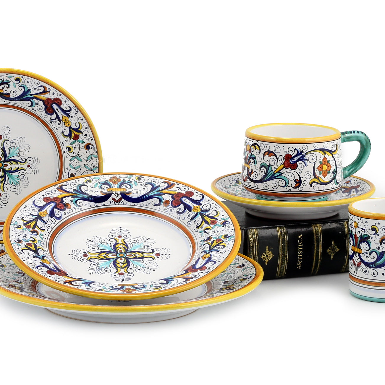 RICCO DERUTA DELUXE: 5 Pieces Place Setting - tops-selection.shop