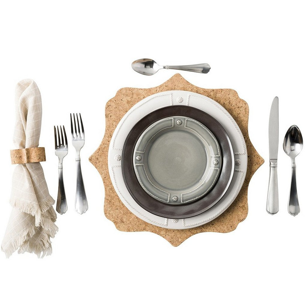 JULISKA: Berry & Thread French Panel Whitewash Side/Cocktail-Bread Plate - tops-selection.shop