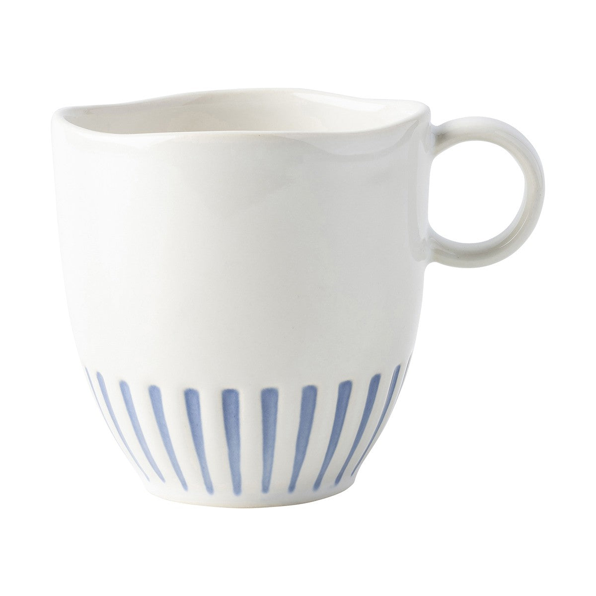 JULISKA: Sitio Stripe Indigo Mug - tops-selection.shop