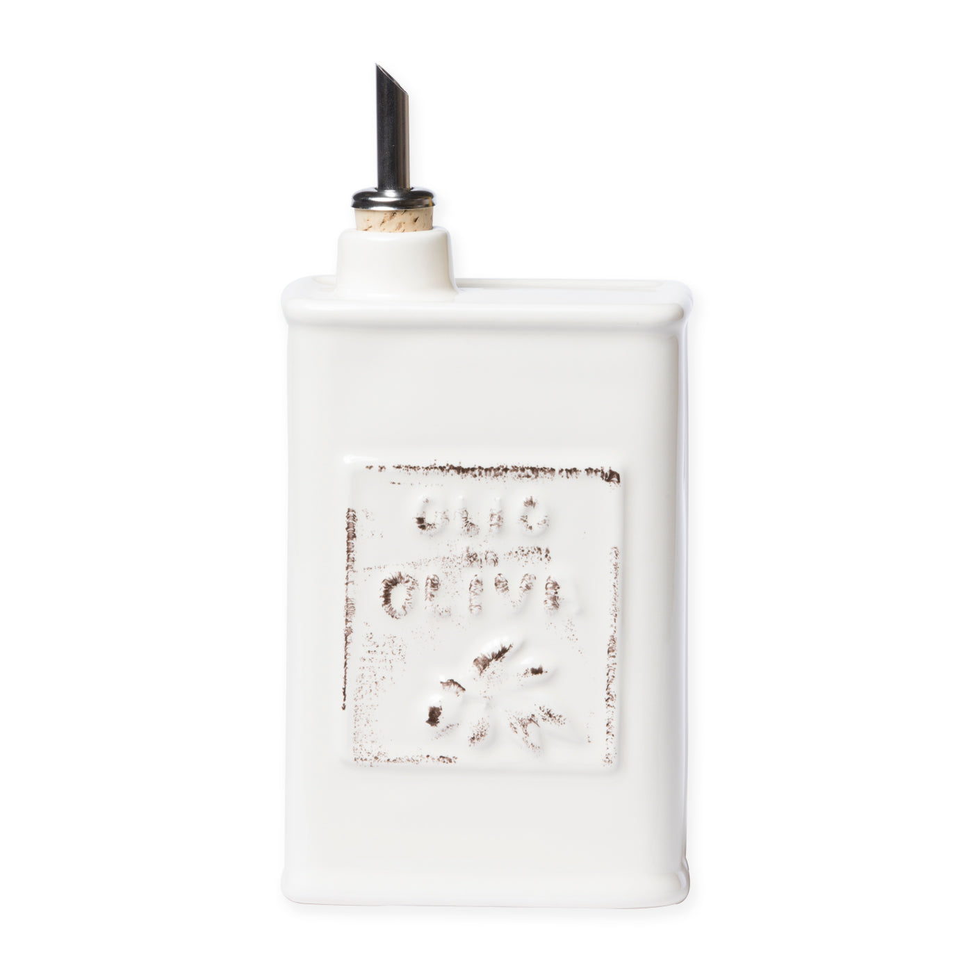 VIETRI: Lastra Linen Olive Oil Can Dispenser - tops-selection.shop