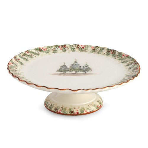 ARTE ITALICA: Natale Cake Stand - tops-selection.shop