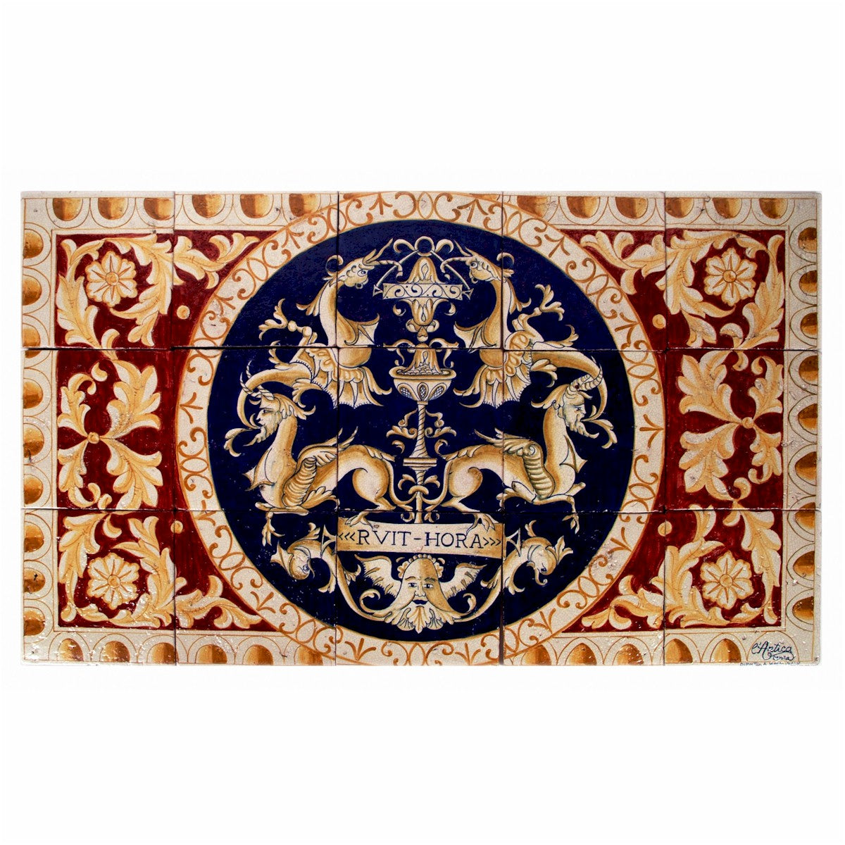 ANTICA DERUTA: WALL PANEL BACKSPLASH GROTTESCHE DI RAFFAELLO - tops-selection.shop