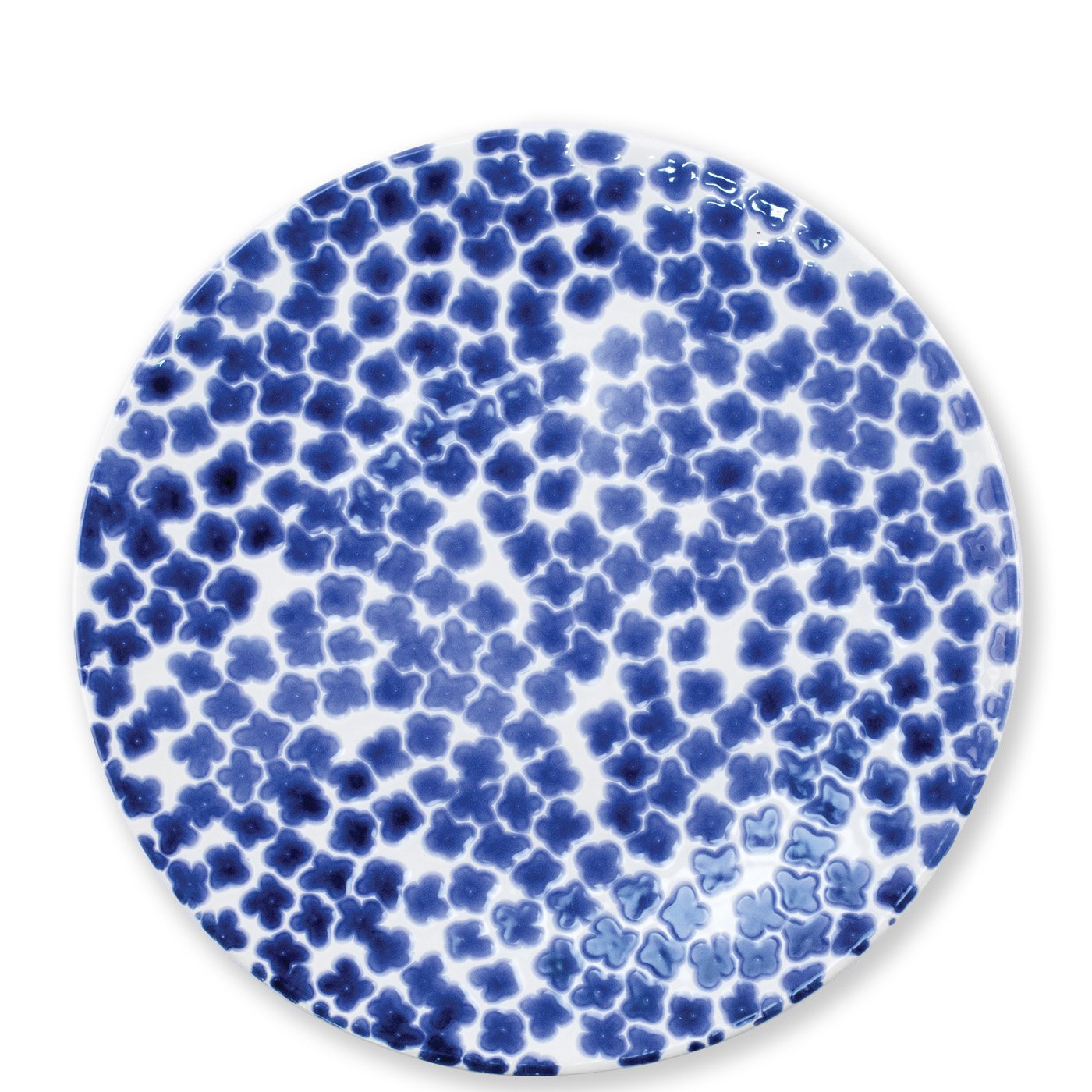 VIETRI: Santorini Flower Dinner Plate - tops-selection.shop
