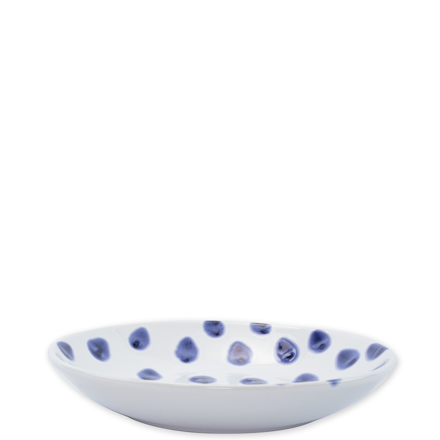 VIETRI: Santorini Dot Pasta Bowl - tops-selection.shop